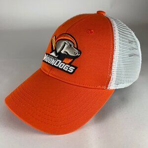 Mankato Moondogs Northwoods League Orange White Melonwear Snapback Trucker Hat